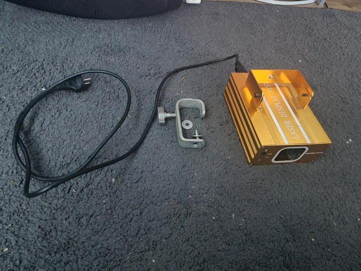 Professionele disco laser, Muziek en Instrumenten, Licht en Laser, Zo goed als nieuw, Laser, Geluidgestuurd, Ophalen