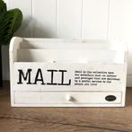 Riverdale mail Organizer hout wit, Ophalen of Verzenden, Zo goed als nieuw