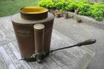 antieke metalen rugspuit / plantenspuit - Birchmeier Schweiz, Ophalen