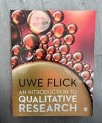 Uwe Flick An introduction to qualitative research, Boeken, Studieboeken en Cursussen, Ophalen of Verzenden, Beta, Nieuw, WO