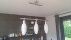 Industriële hanglamp van Quasar, Huis en Inrichting, Ophalen, Gebruikt, Glas, 50 tot 75 cm
