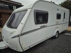 Swift Vogue 520 met mover/stapelbed/voortent, Caravans en Kamperen, Caravans, Bedrijf, Ringverwarming, Omvormbare zithoek, Swift