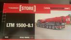 WSI mammoet LTM 1500 Liebherr, Hobby en Vrije tijd, Modelauto's | 1:50, Ophalen of Verzenden, Hijskraan, Tractor of Landbouw, Wsi