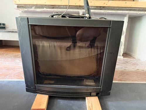 Oude inbouw Pelazzetti cv pelletkachel + installatie onderd., Huis en Inrichting, Kachels, Gebruikt, Inbouw, Pelletkachel, Hout