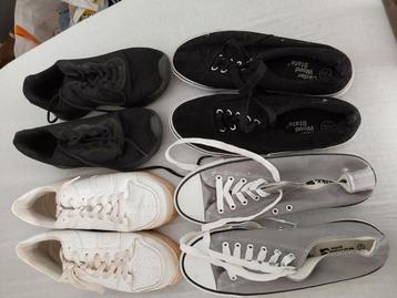4 paar schoenen voor 5 euro  beschikbaar voor biedingen