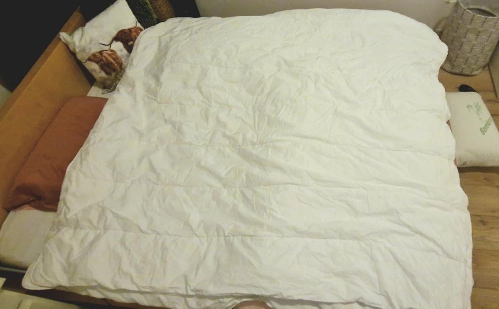 4 Seizoenen Dekbed, Huis en Inrichting, Slaapkamer | Beddengoed, Gebruikt, Wit, Tweepersoons, Ophalen of Verzenden