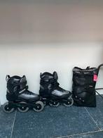 Powerslide skeelers + bescherming (zeer goede staat), Ophalen of Verzenden, Zo goed als nieuw, Wielen of Lagers, Powerslide