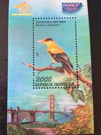 Vogels, Indonesië 1997, Postzegels en Munten, Ophalen of Verzenden, Dier of Natuur, Postfris