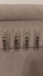 Set van 4 decoratieve vaasjes, Ophalen, Gebruikt, Overige kleuren, Glas
