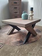 Salontafel van massief eikenhout, nieuw, Ophalen, 50 tot 100 cm, Eikenhout, Nieuw