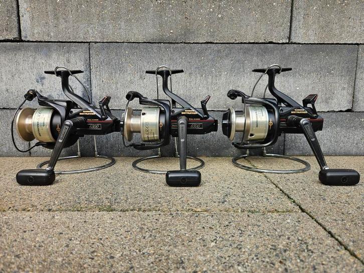 3 Shimano 6500B, Watersport en Boten, Hengelsport | Karpervissen, Zo goed als nieuw, Ophalen of Verzenden