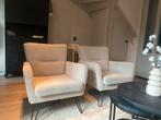Twee comfortabele teddy stoelen, Huis en Inrichting, Fauteuils, Ophalen, Minder dan 75 cm, Zo goed als nieuw, Metaal