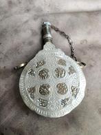 Antieke Kruitfles met Ketting, Ophalen of Verzenden