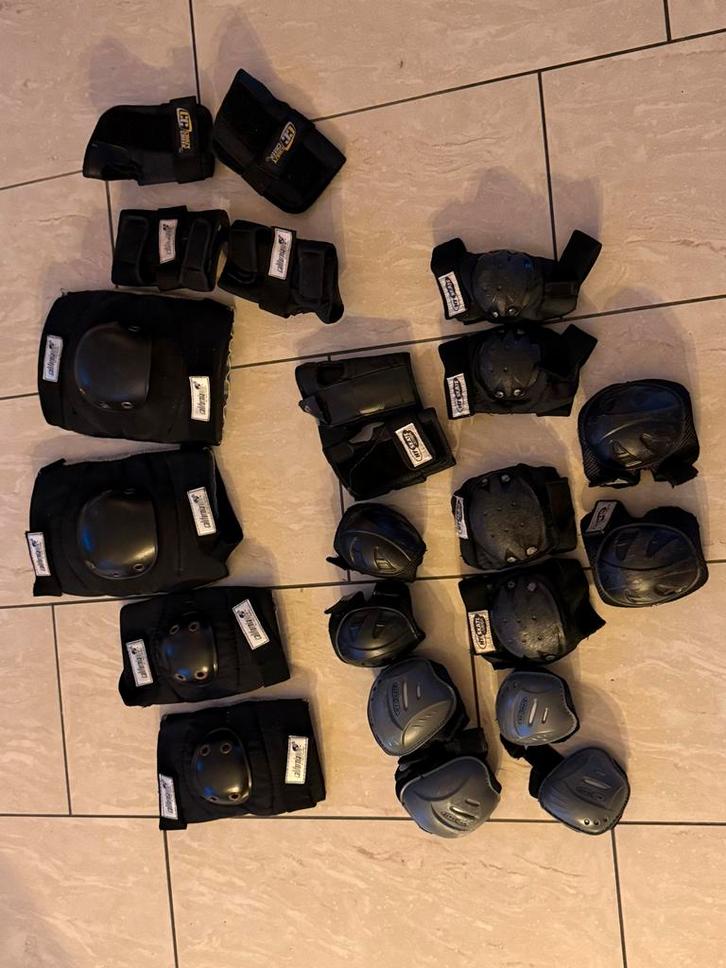 Skate Beschermingsset - Knie, Elleboog, Pols bijv. kinderen, Sport en Fitness, Skateboarden, Gebruikt, Bescherming, Ophalen of Verzenden