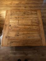 Eikenhouten salontafel 50 cm hoog 1,20 br., Ophalen, 50 tot 75 cm, Eikenhout, Rechthoekig