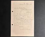 Bewijs van inschrijving aandelen SS (1905), Verzamelen, Ophalen of Verzenden, Gebruikt, Trein