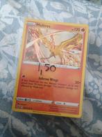 Holo Moltres Pokémon Kaart, Ophalen of Verzenden, Gebruikt, Losse kaart, Foil