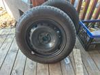 2 zgan stalen velgen met winterbanden 15 inch 4x100, Auto-onderdelen, Banden en Velgen, Ophalen, Gebruikt, 15 inch, .