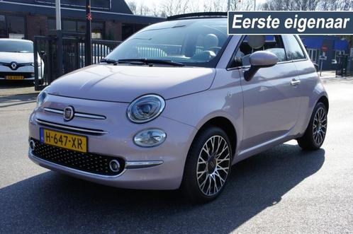 Fiat 500C 1.0 HYBRID STAR 1eEIG NAVI/LEDER/CRUISE/16INCH/PDC, Auto's, Fiat, Bedrijf, 500C, ABS, Airbags, Airconditioning, Bluetooth