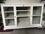 Vitrinekast TV-kast, Huis en Inrichting, Kasten | Vitrinekasten, Ophalen, Gebruikt, 100 tot 150 cm, Koloniaal