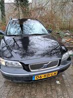 Volvo V70 2.4 170PK AUT 2001 Zwart, Auto's, Volvo, Origineel Nederlands, Te koop, 5 stoelen, V70