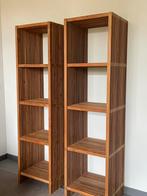 2 Teakhout kasten 1,7m hoog, Ophalen, Minder dan 50 cm, Teakhout, Zo goed als nieuw