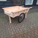 Houten verkoopkar / decoratieve handkar, Tuin en Terras, Kruiwagens, Tweewielig, Ophalen of Verzenden, Handmatig, Handgemaakt