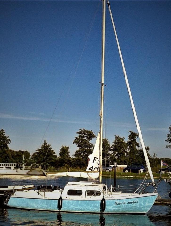 Zeilboot Friendship 23, Watersport en Boten, Kajuitzeilboten en Zeiljachten, Gebruikt, Tourjacht of Cruiser, Polyester, 6 tot 9 meter
