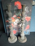 2 grote vloerkandelaars sober stoer nieuw, Huis en Inrichting, Woonaccessoires | Kandelaars en Kaarsen, Overige materialen, Nieuw