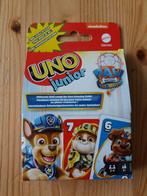 Spelletje Uno junior Paw Patrol 3+ NIEUW, Een of twee spelers, Ophalen of Verzenden, Nieuw, Mattel games