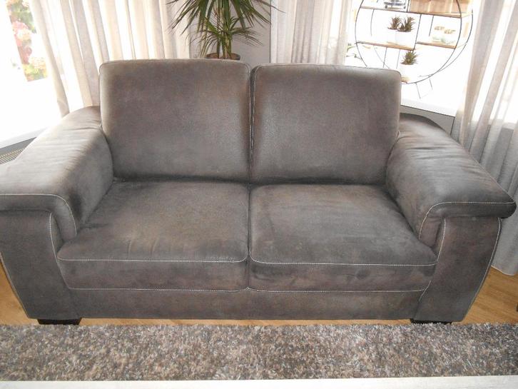 2-zits z.g.a.n. bank, Huis en Inrichting, Banken | Bankstellen, Zo goed als nieuw, Rechte bank, Tweepersoons, Ophalen