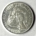 Zilveren 25 Schilling herdenkingsmunt uit Oostenrijk - 1961, Ophalen of Verzenden, Oostenrijk, Losse munt, Zilver