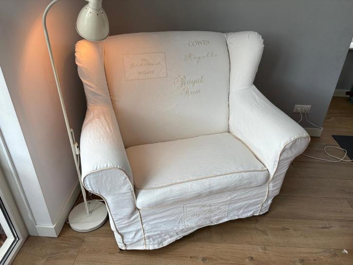 Riviera Maison Bankje Loveseat, Huis en Inrichting, Banken | Sofa's en Chaises Longues, Gebruikt, Tweepersoons, Minder dan 150 cm