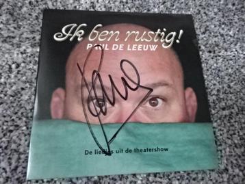 EP Paul de Leeuw / Ik ben rustig / gesigneerd beschikbaar voor biedingen