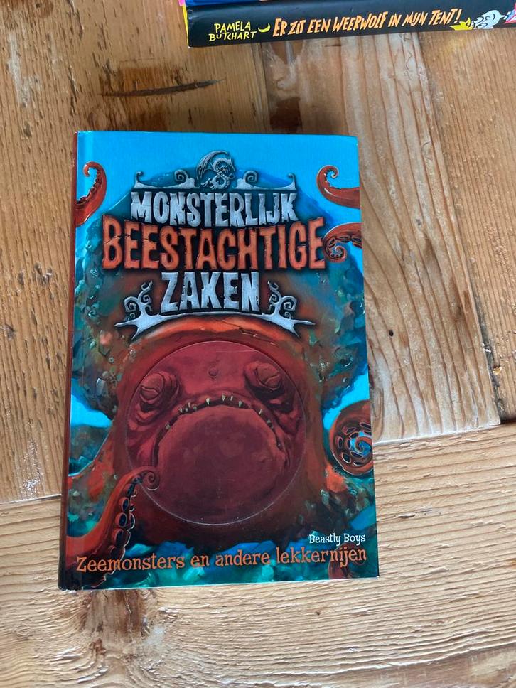 Monsterlijk Beestachtige Zaken - Zeemonsters, Boeken, Kinderboeken | Jeugd | onder 10 jaar, Zo goed als nieuw, Fictie algemeen