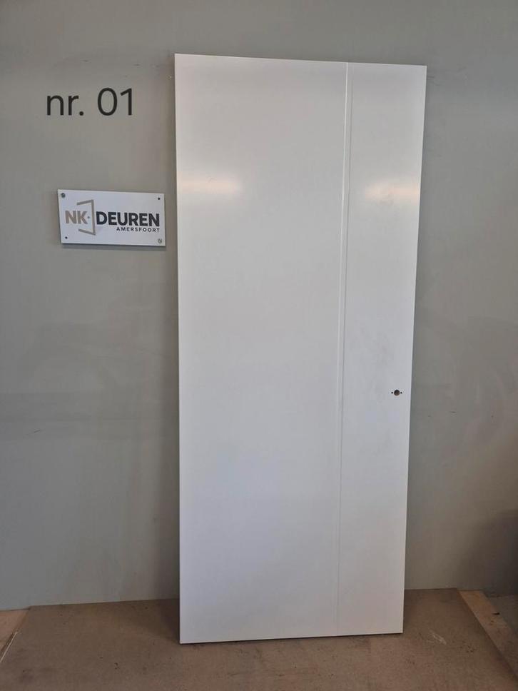 12 Svedex opdekdeuren (231,5 x 93) Links draaiend, Doe-het-zelf en Verbouw, Deuren en Horren, Nieuw, Binnendeur, 215 cm of meer