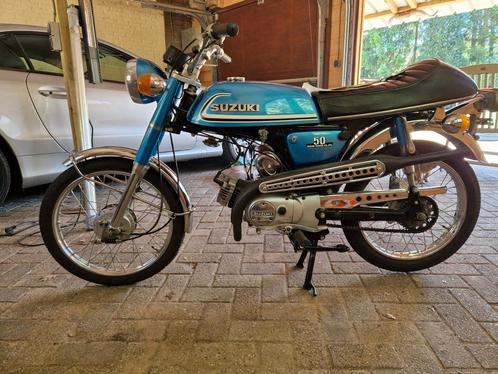 Suzuki 50 1975, Fietsen en Brommers, Brommers | Oldtimers, Overige merken, Ophalen