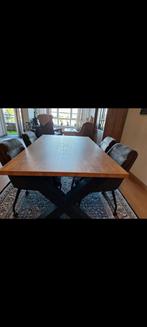 Eetkamer tafel, 200 cm of meer, Zo goed als nieuw, Rechthoekig, 50 tot 100 cm