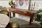 Vintage tempel dressoir uit India teak, Ophalen of Verzenden