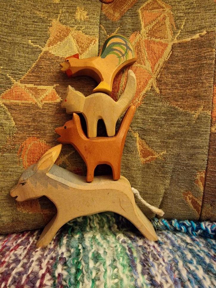 Bremer stadsmuziekanten ostheimer., Kinderen en Baby's, Speelgoed | Actiefiguren, Ophalen of Verzenden