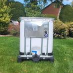 IBC container 600L wit – gespoeld, Tuin en Terras, Ophalen, Kunststof, -, Zo goed als nieuw
