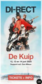 Di-Rect in de kuip 2 x Tickets; Best seats, Tickets en Kaartjes, Twee personen, Juli