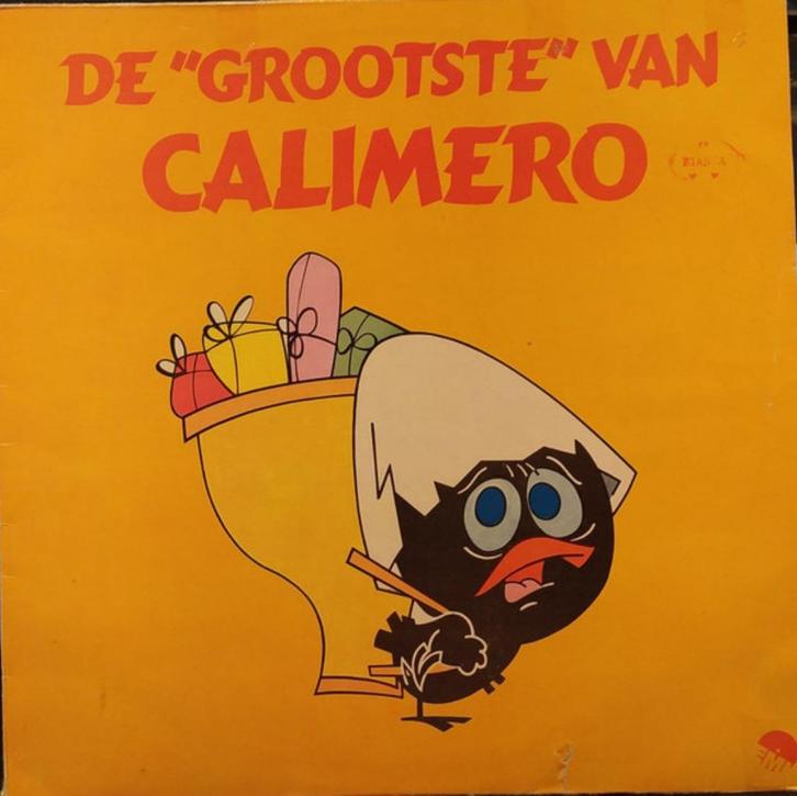 L.P. (1973) Calimero – de Grootste van Calimero, Cd's en Dvd's, Vinyl | Kinderen en Jeugd, Gebruikt, Verhaal of Sprookje, 3 tot 5 jaar