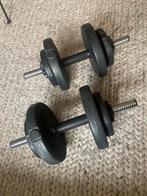 Dumpbels / halters 7 kg per halter., Sport en Fitness, Fitnessmaterialen, Ophalen, Gebruikt, Halterset