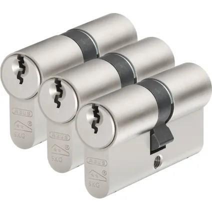 Abus deur cilindersloten 3 stuks 30/30 SKG, Doe-het-zelf en Verbouw, Hang- en Sluitwerk, Nieuw, Slot, Ophalen of Verzenden