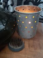 Kaasmal ,ijzeren uitlekbakje landelijk sleets stoer broc, Ophalen of Verzenden