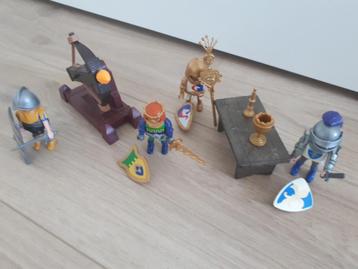 Playmobil ridders en koning beschikbaar voor biedingen