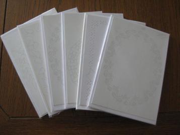 Partij borduurkaarten / borduurstickers / patronen beschikbaar voor biedingen