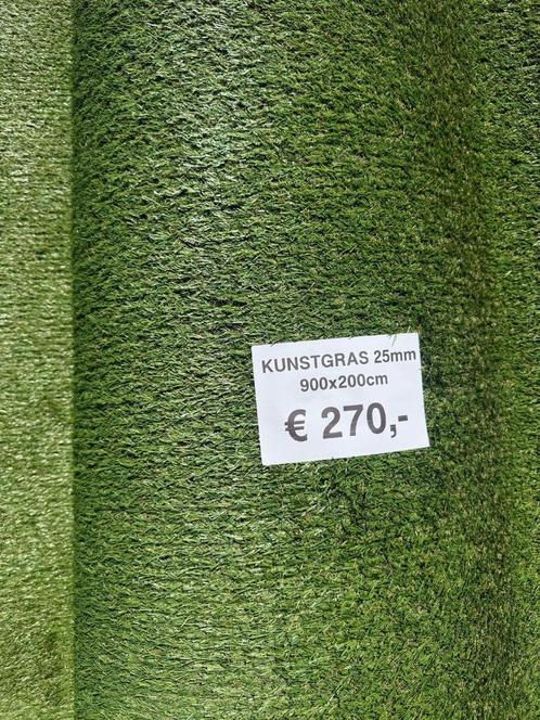 Kunstgras op maat 25mm Dik - 900x200cm, Tuin en Terras, Gras en Kunstgras, Nieuw, Kunstgras, 10 tot 20 m², Ophalen