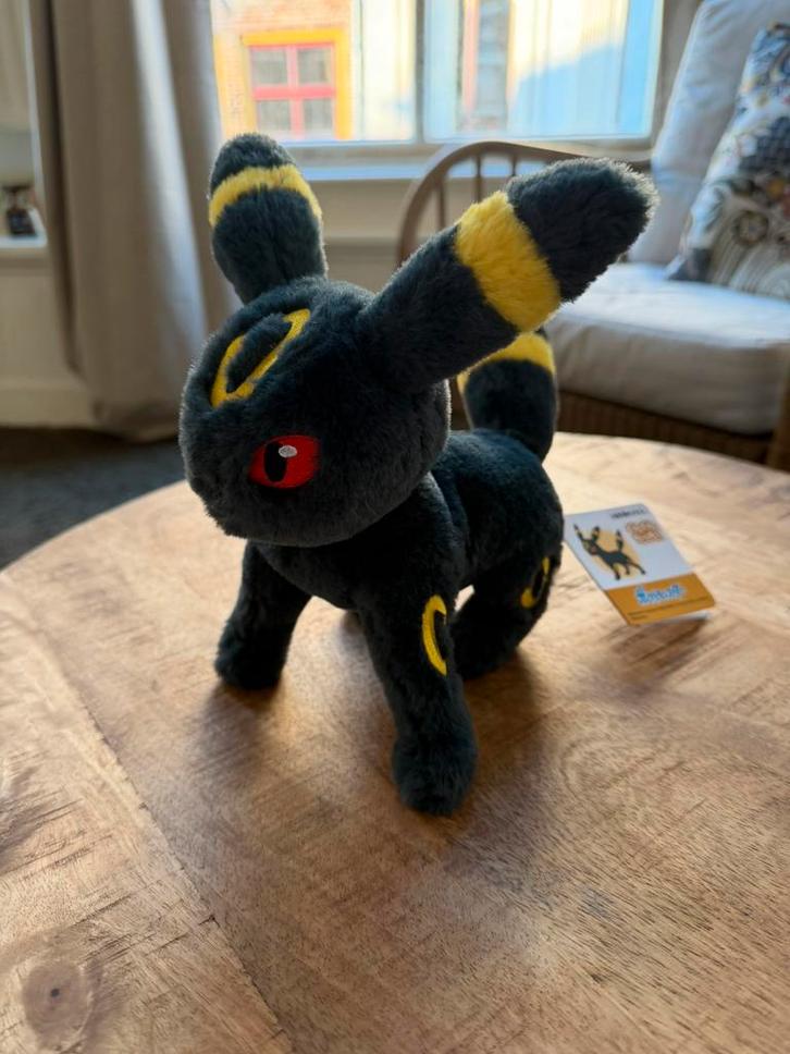 Pokémon Umbreon knuffel met label, super zachte pluche, Kinderen en Baby's, Speelgoed | Knuffels en Pluche, Nieuw, Overige typen